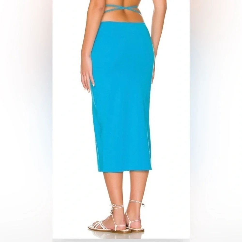 WeWoreWhat Cut out Midi Skirt